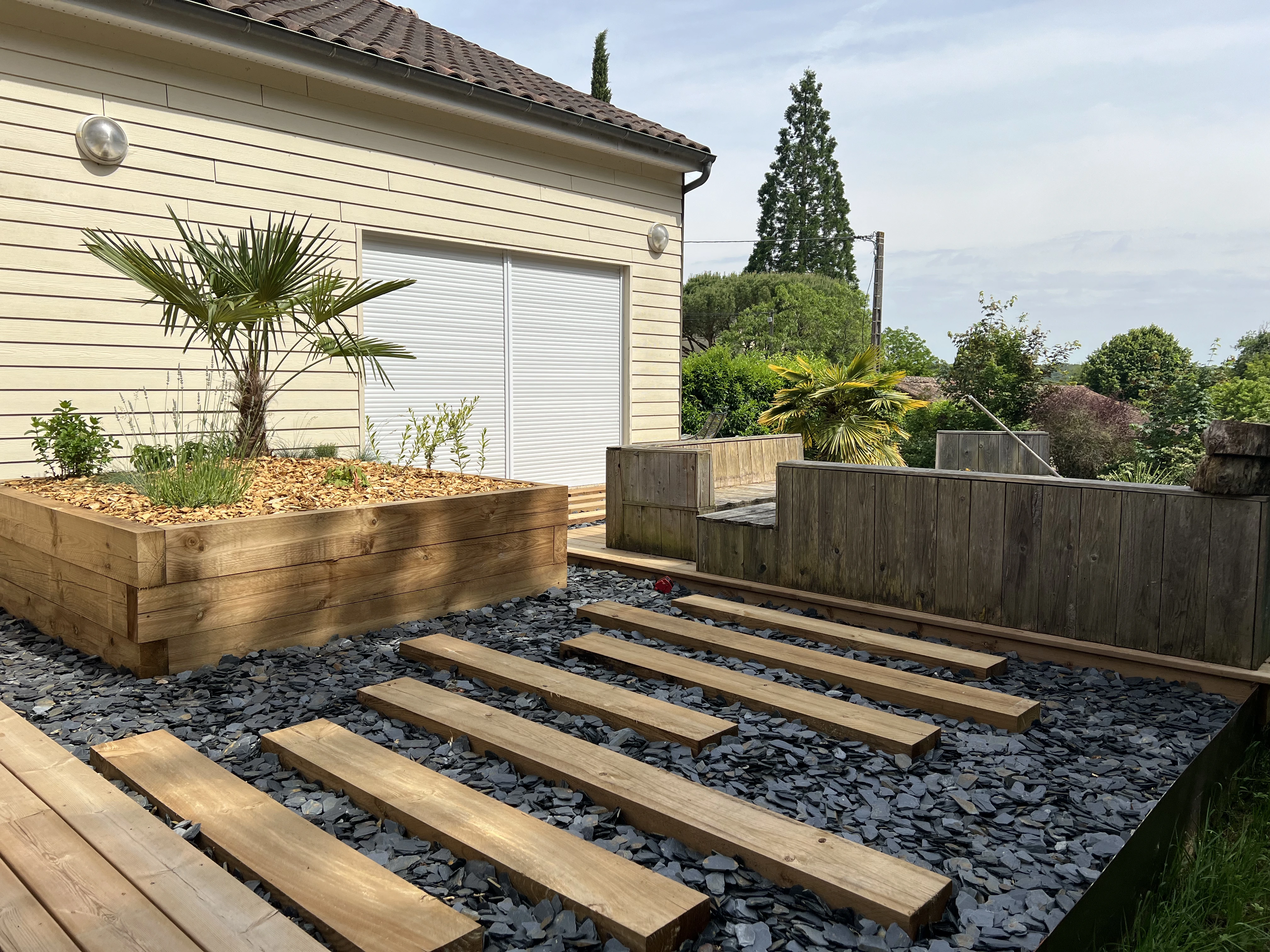 Projet extérieur paysager - Vouneuil sous Biard (86)